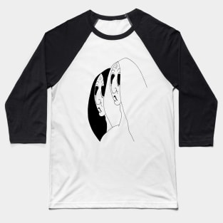 Scream, Help. Baseball T-Shirt